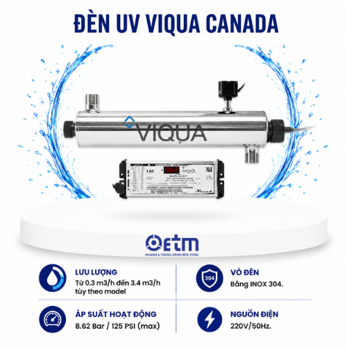 Đèn UV Viqua Canada